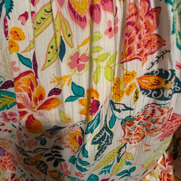 ❤️NWT OLD NAVY SPRING/SUMMER FLORAL PRINT TOP LARGE - Picture 7 of 9